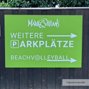 Werbeschild
